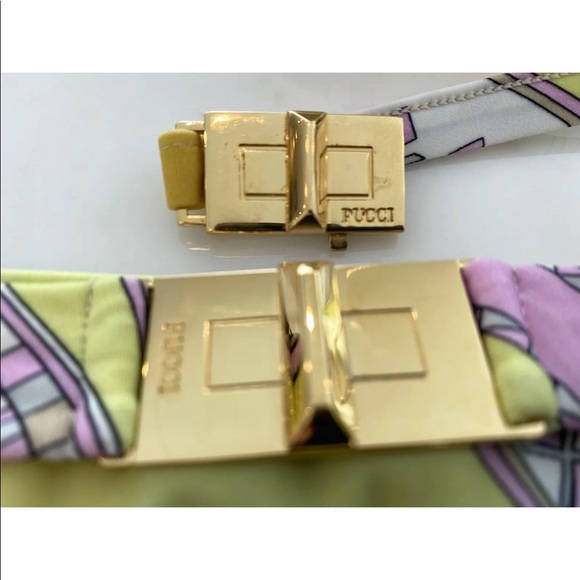 EMILIO PUCCI YELLOW MULTI BIKINI SIZE IT 42 / US 8 - Picture 11 of 12